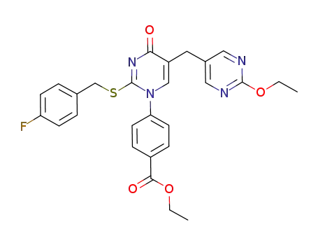 Molecular Structure of 306974-70-9 (GW-1100)