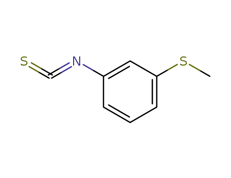 Molecular Structure of 51333-80-3 (3-(METHYLTHIO)PHENYL ISOTHIOCYANATE)