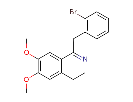 Isoquinoline, 1-[(2-bromophenyl)methyl]-3,4-dihydro-6,7-dimethoxy-