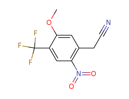 [5-Methoxy-2-nitro-4-(trifluoromethyl)phenyl]acetonitrile