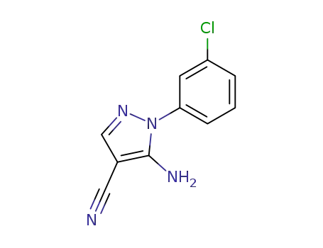 Molecular Structure of 51516-68-8 (5-AMINO-1-(3-CHLOROPHENYL)-1H-PYRAZOLE-&)