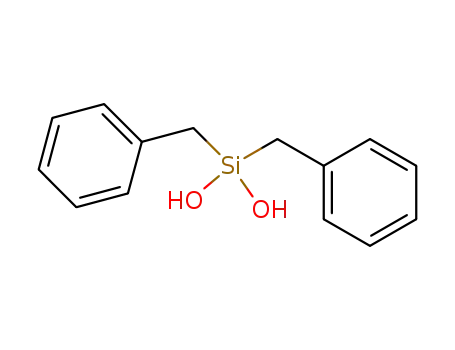 Molecular Structure of 18407-28-8 (Dibenzyldihydroxysilane)