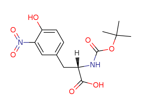 L-Tyrosine,N-[(1,1-dimethylethoxy)carbonyl]-3-nitro-(5575-03-1)