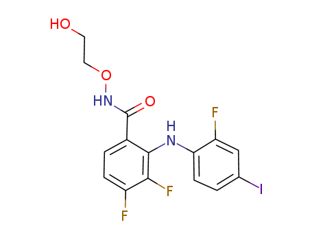 Benzamide,
3,4-difluoro-2-[(2-fluoro-4-iodophenyl)amino]-N-(2-hydroxyethoxy)-