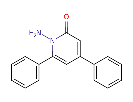 Molecular Structure of 26478-97-7 (1-AMINO-4,6-DIPHENYL-1,2-DIHYDROPYRIDIN-2-ONE)