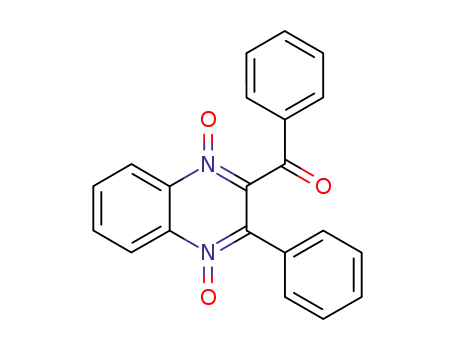 Molecular Structure of 13494-38-7 (Methanone, (1,4-dioxido-3-phenyl-2-quinoxalinyl)phenyl-)