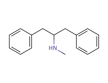 Molecular Structure of 53660-20-1 (N-methyl-1,3-diphenyl-propan-2-amine)