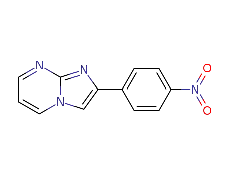 Molecular Structure of 28266-96-8 (2-(4-NITRO-PHENYL)-IMIDAZO[1,2-A]PYRIMIDINE)