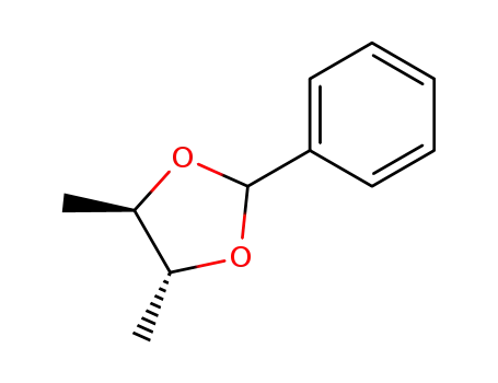 Molecular Structure of 75281-80-0 (4,5-dimethyl-2-phenyl-(2α,4α,5β)-1,3-dioxolane)
