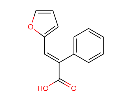 Molecular Structure of 4484-53-1 (3-(furan-2-yl)-2-phenylprop-2-enoic acid)