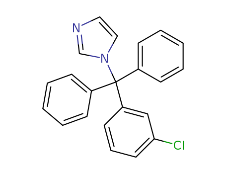 1H-Imidazole, 1-[(3-chlorophenyl)diphenylmethyl]-