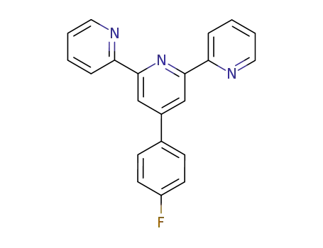 Molecular Structure of 209901-86-0 (4'-(4-FLUOROPHENYL)-2,2':6',2''-TERPYRIDINE)