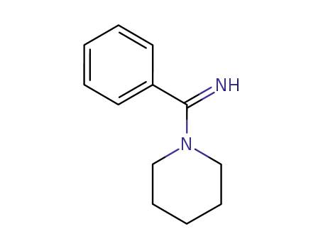 Piperidine, 1-(iminophenylmethyl)-