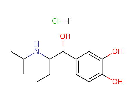4-[1-hydroxy-2-(propan-2-ylamino)butyl]benzene-1,2-diol hydrochloride