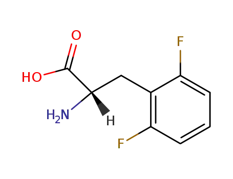 Molecular Structure of 33787-05-2 (DL-2,6-DIFLUOROPHENYLALANINE)