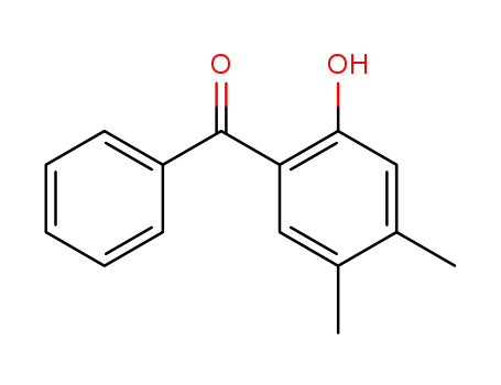 Molecular Structure of 4072-14-4 (Methanone, (2-hydroxy-4,5-dimethylphenyl)phenyl-)