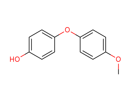 Molecular Structure of 10181-93-8 (Phenol, 4-(4-methoxyphenoxy)-)