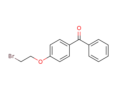Molecular Structure of 38459-64-2 (Methanone, [4-(2-bromoethoxy)phenyl]phenyl-)