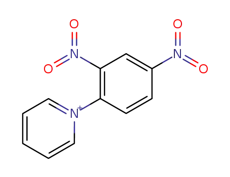 Molecular Structure of 46877-56-9 (Pyridinium, 1-(2,4-dinitrophenyl)-)