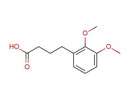 64400-76-6,4-(2,3-dimethoxyphenyl)butanoic acid,Butyricacid, 4-(2,3-dimethoxyphenyl)- (7CI); 2,3-Dimethoxy-benzlybutyric acid;4-(2,3-Dimethoxyphenyl)butanoic acid; NSC 171629