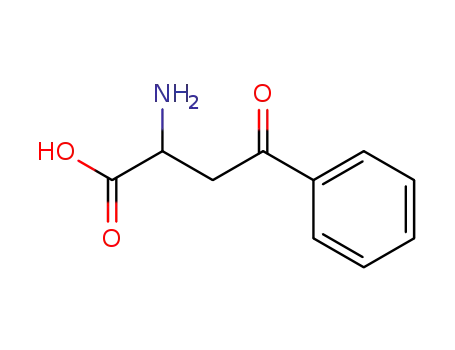 Molecular Structure of 15121-92-3 (alpha-Amino-beta-benzoylpropionic acid)