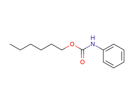 Molecular Structure of 7461-26-9 (hexyl phenylcarbamate)