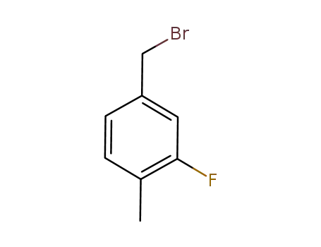 Molecular Structure of 145075-44-1 (3-FLUORO-4-METHYLBENZYL BROMIDE)