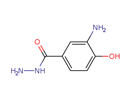 Molecular Structure of 7450-57-9 (3-AMINO-4-HYDROXYBENZOIC ACID)