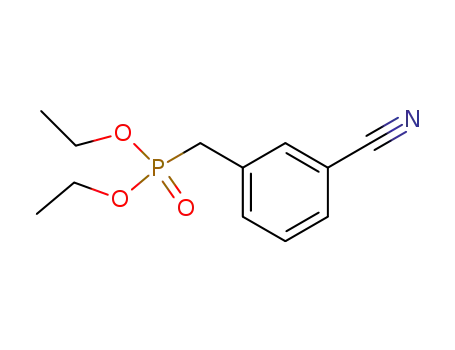 Molecular Structure of 54049-93-3 (diethyl (3-cyanobenzyl)phosphonate)