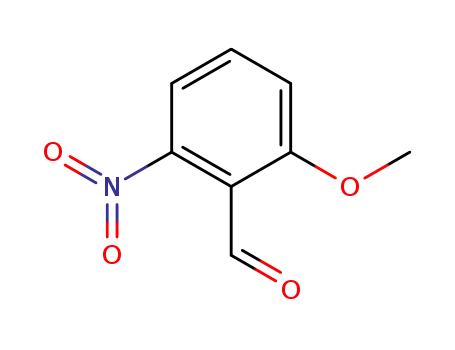 Molecular Structure of 19689-88-4 (2-METHOXY-6-NITRO-BENZALDEHYDE)