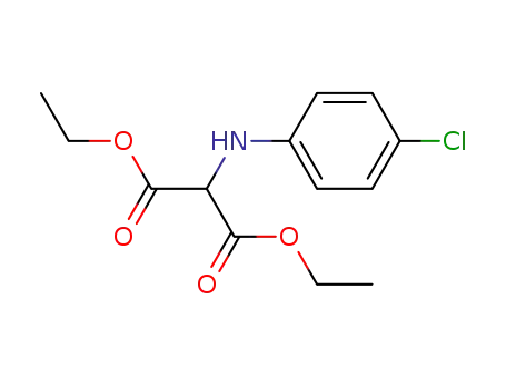 Molecular Structure of 5203-01-0 (DIETHYL 2-(4-CHLOROANILINO)MALONATE)