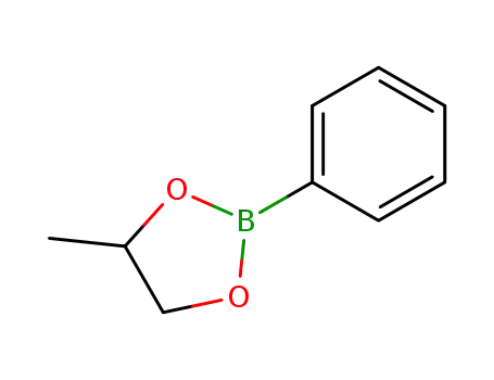 Molecular Structure of 4406-75-1 (1,3,2-Dioxaborolane, 4-methyl-2-phenyl-)