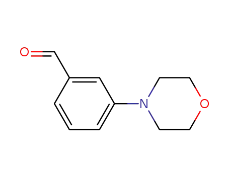 Molecular Structure of 446866-87-1 (3-Morpholinobenzaldehyde)
