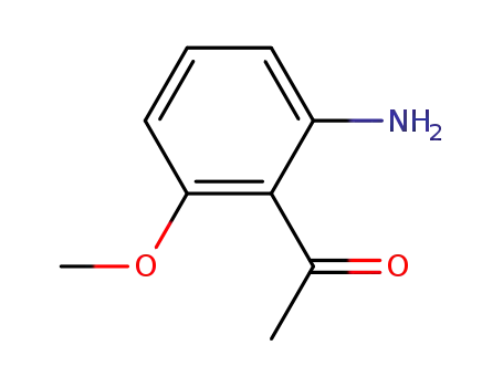 Molecular Structure of 33844-23-4 (Ethanone, 1-(2-amino-6-methoxyphenyl)-)