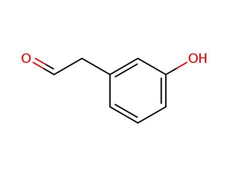Molecular Structure of 81104-39-4 (3-hydroxyphenylacetaldehyde)