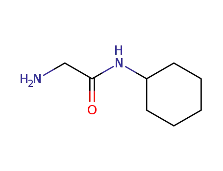 Molecular Structure of 16817-90-6 (2-Amino-N-cyclohexylacetamide)