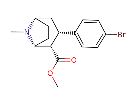 8-Azabicyclo[3.2.1]octane-2-carboxylic acid,3-(4-bromophenyl)-8-methyl-,methyl ester,(1R,2S,3S,5S)-
