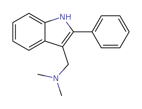 4660-96-2,N,N-dimethyl-1-(2-phenyl-1H-indol-3-yl)methanamine,