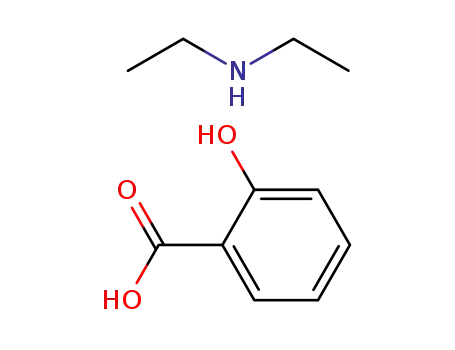 Molecular Structure of 4419-92-5 (DIETHYLAMINE SALICYLATE)
