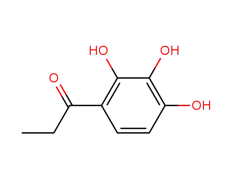 Molecular Structure of 22760-98-1 (1-(2,3,4-TRIHYDROXYPHENYL)PROPAN-1-ONE)