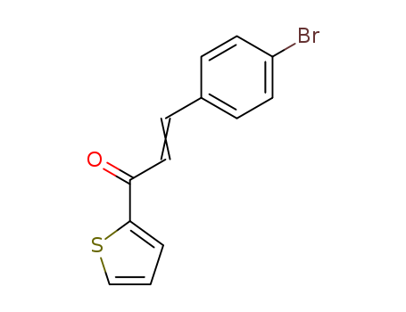 2-Propen-1-one,3-(4-bromophenyl)-1-(2-thienyl)-