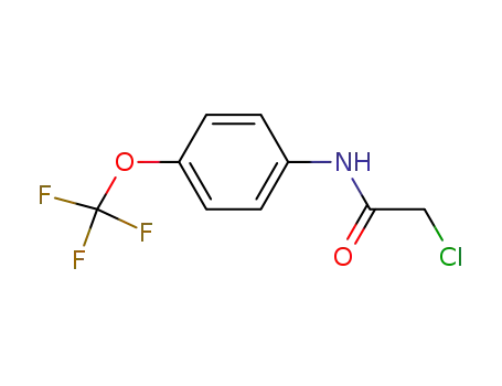 Molecular Structure of 161290-85-3 (N-(CHLOROACETYL)-4-(TRIFLUOROMETHOXY)ANILINE)