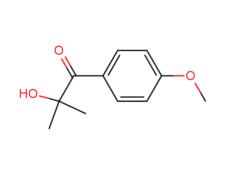 1-Propanone, 2-hydroxy-1-(4-methoxyphenyl)-2-methyl-