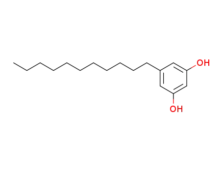 Molecular Structure of 34155-91-4 (5-Undecyl-1,3-benzenediol)