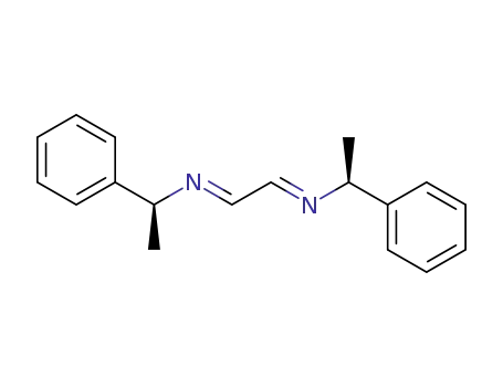 Molecular Structure of 138812-17-6 (N,N'-bis<(S)-1-phenylethyl>ethanediimine)