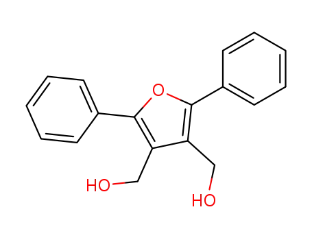 Molecular Structure of 4676-54-4 (3,4-Furandimethanol, 2,5-diphenyl-)