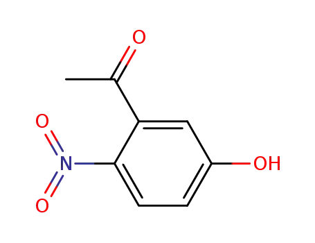 Molecular Structure of 30879-49-3 (1-(5-hydroxy-2-nitrophenyl)ethanone)