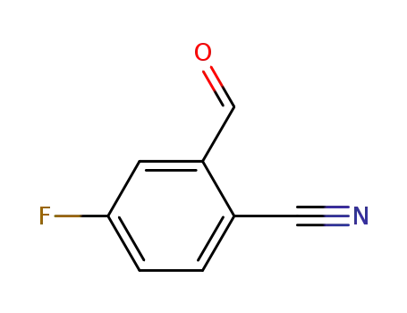 Molecular Structure of 894779-76-1 (2-cyano-5-fluorobenzaldehyde)