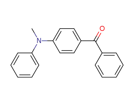 Molecular Structure of 20349-66-0 ((4‐(methyl(phenyl)amino)phenyl)(phenyl)methanone)