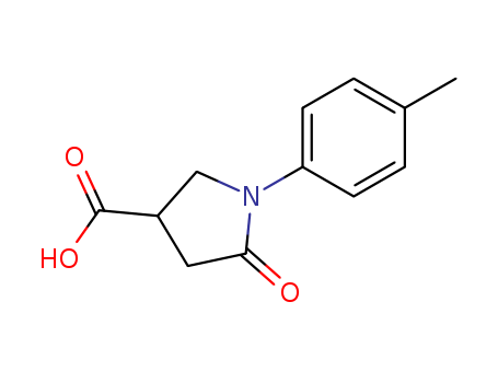 1-(4-methylphenyl)-5-oxopyrrolidine-3-carboxylic acid(SALTDATA: FREE)